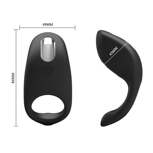 Anillo Recargable: anillo vibrador para pene de Pretty Love (foto 2 de 5)