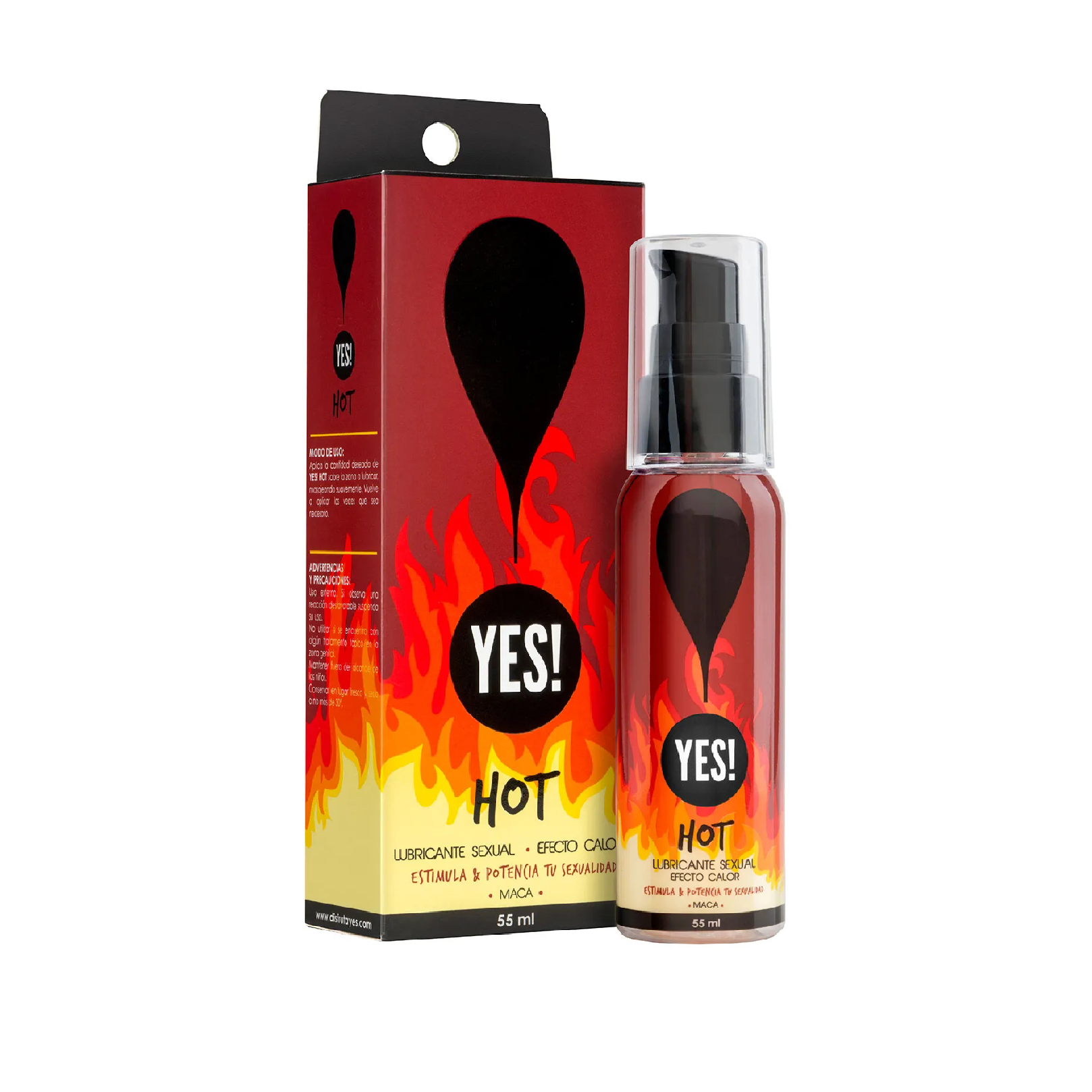 lubricante yes caliente