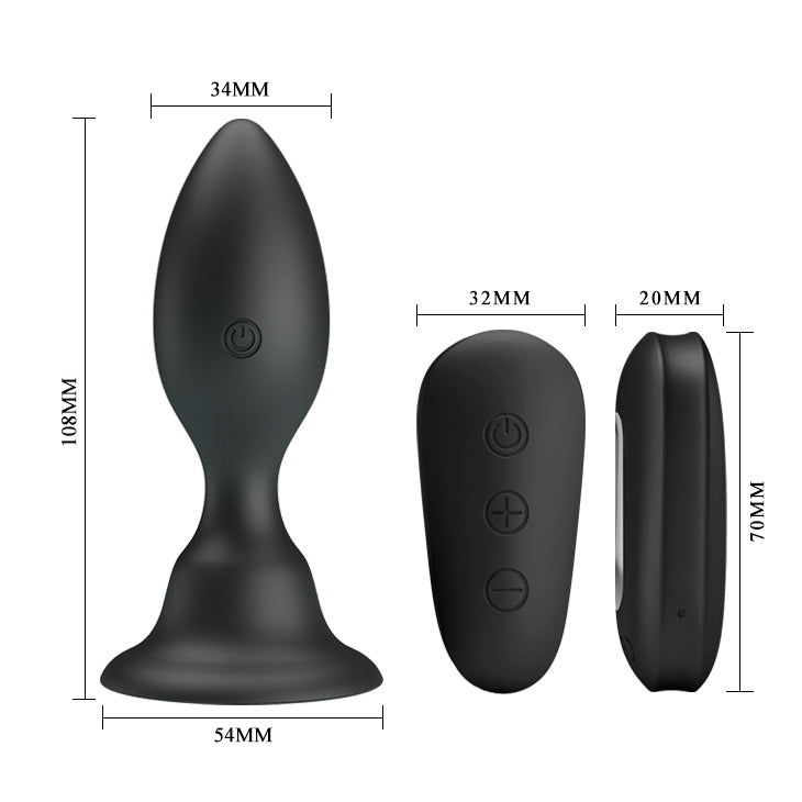 plug vibrador anal 